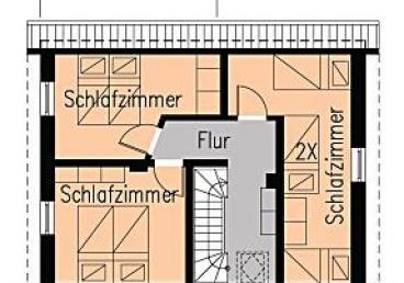 Unsere Ferienwohungen - Ferienhaus 10 Grundriss